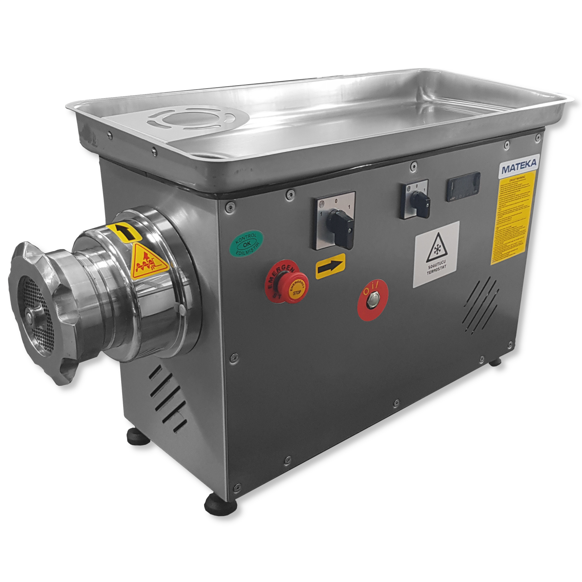 Soğutuculu Et Kıyma Makinesi No:32 220V | 400 Kg/Saat Profesyonel Seri