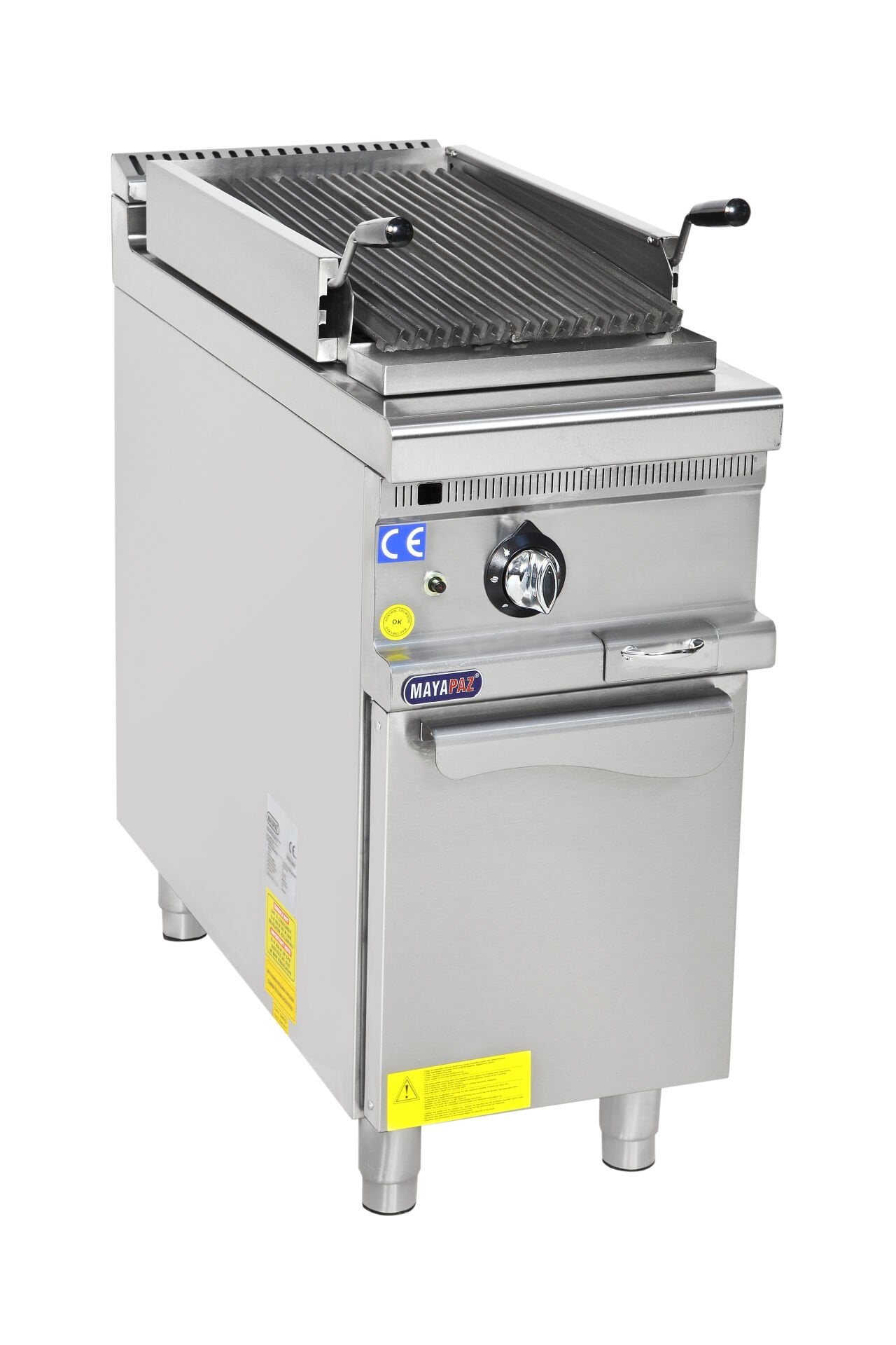 Gazlı Lavataşlı Izgara 400x900 Alt Dolaplı LPG & Doğalgaz Uyumlu 12 kW