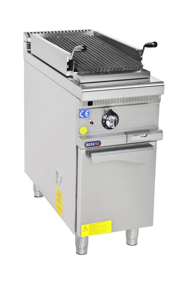 Gazlı Lavataşlı Izgara 400x900 Alt Dolaplı LPG & Doğalgaz Uyumlu 12 kW