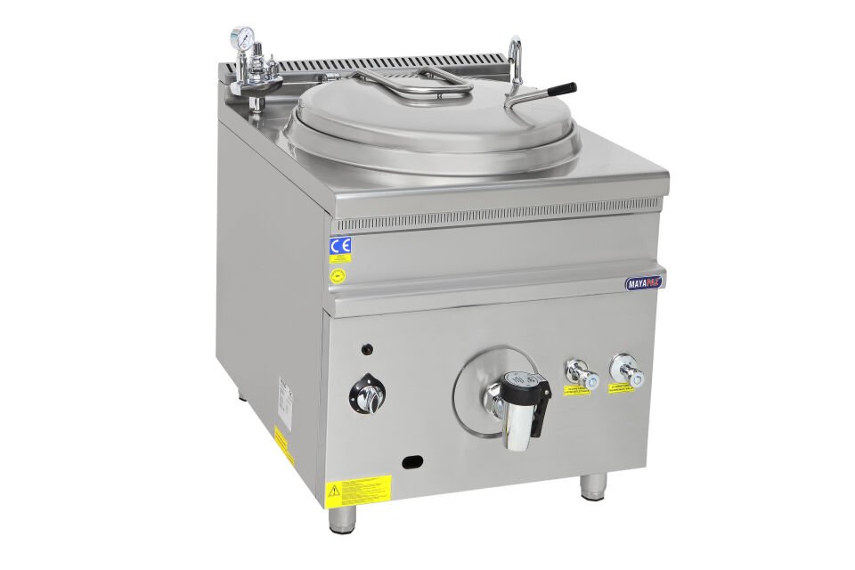 150 Lt Gazlı Kaynatma Tenceresi 21.5 kW LPG/NG