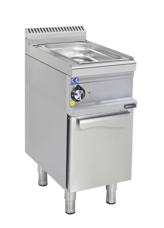 Elektrikli Benmari Dolaplı 400x900x850 mm 1x GN 1/1