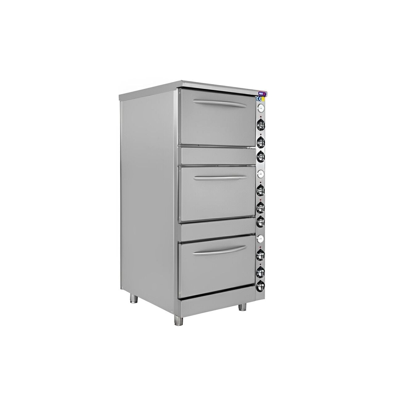 Elektrikli Üç Katlı Fırın 3 x 2/1 GN