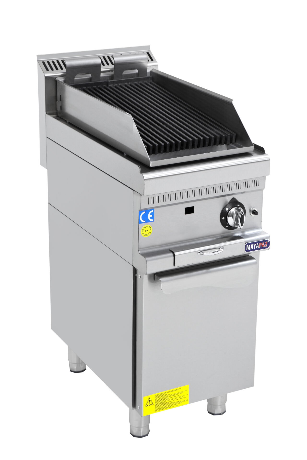Dolaplı Gazlı Sulu Izgara 400x700 mm LPG & NG Uyumlu