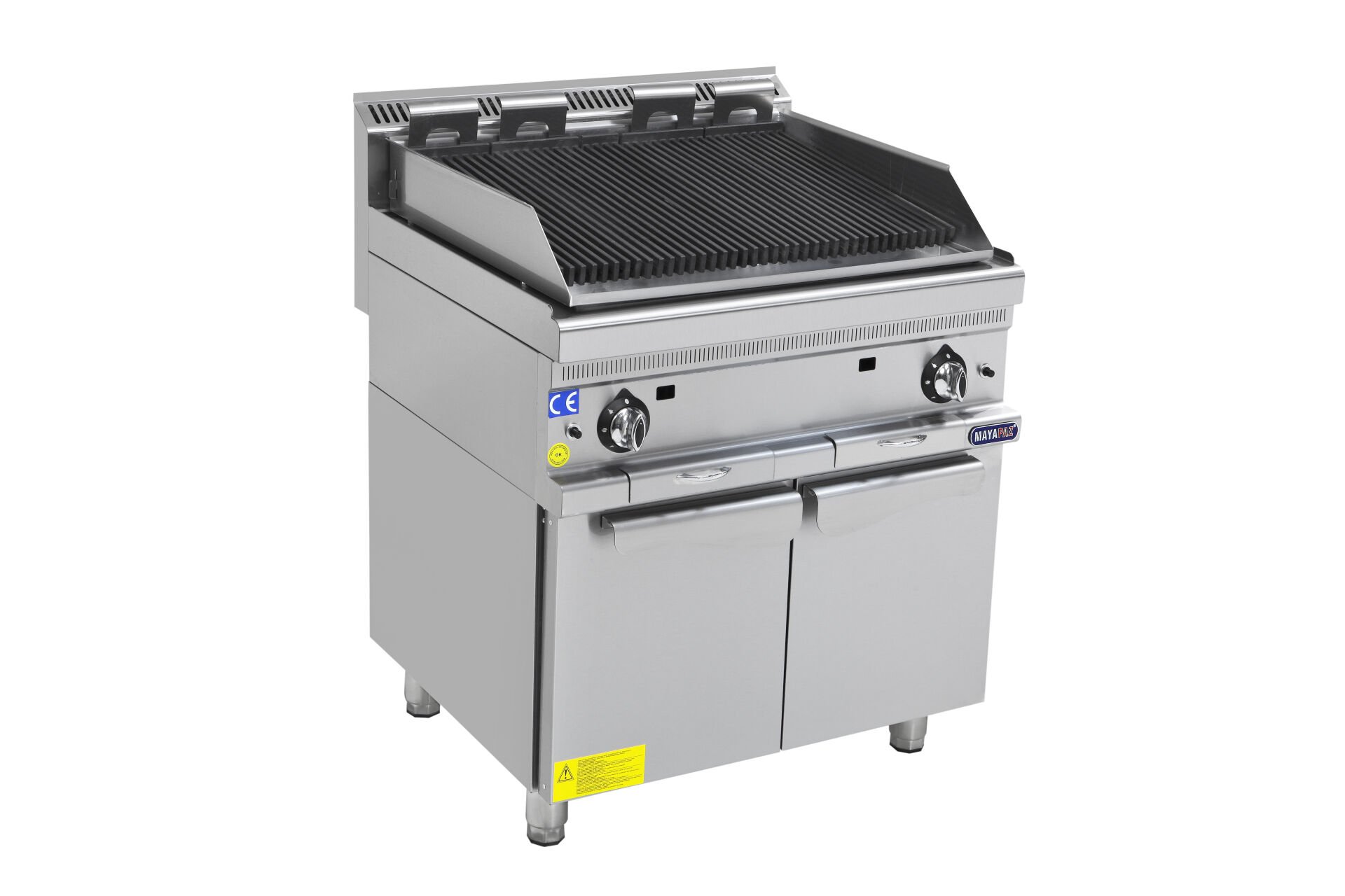 Dolaplı Gazlı Sulu Izgara 800x700 mm LPG & NG Uyumlu