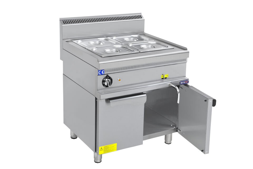 Dolaplı Elektrikli Benmari 2x GN 1/1