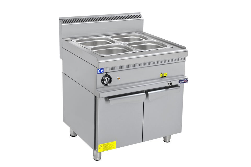 Dolaplı Elektrikli Benmari 2x GN 1/1