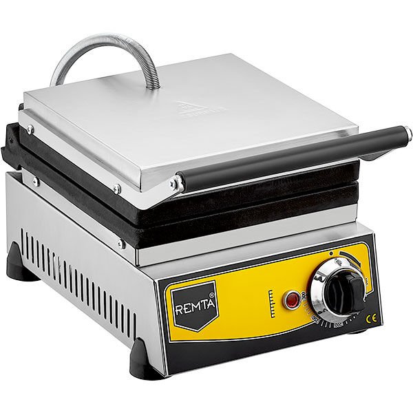 Remta Tekli Profesyonel Waffle Makinesi Teflon Döküm Plakalı 2000W