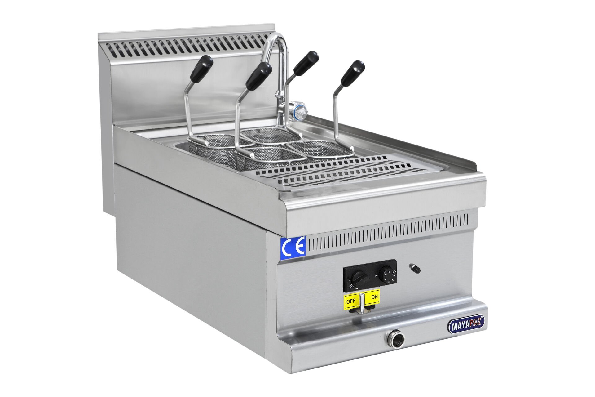 Set Üstü Gazlı Makarna Haşlama Makinesi 12 Litre LPG/NG