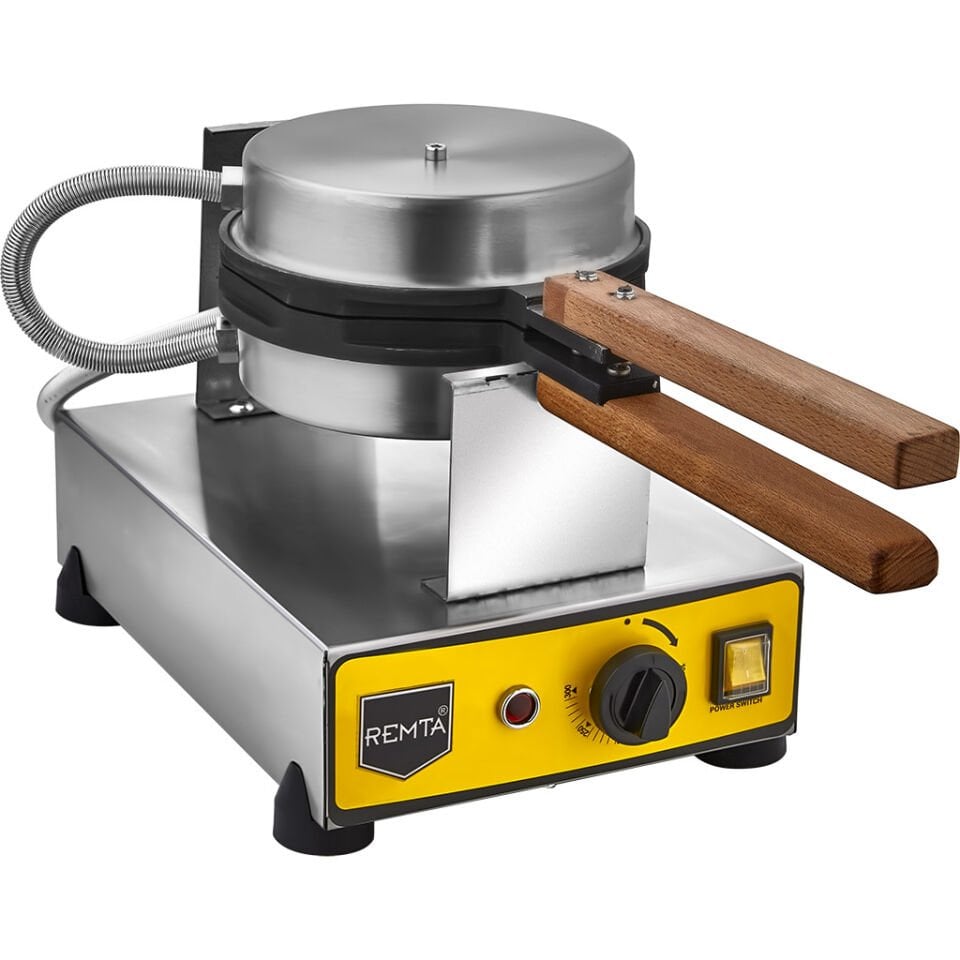 Remta Çevirmeli Bubble Waffle Makinesi Elektrikli 1430W Profesyonel