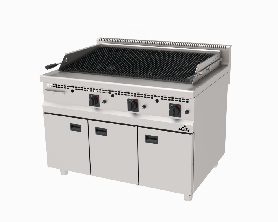 Dolaplı Amerikan Gazlı Izgara 120 Cm LPG/NG 31,8 kW