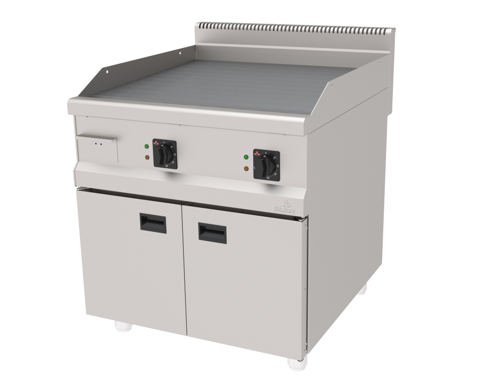 Elektrikli Pleyt Izgara Dolaplı 13,8 kW 800x900x850 mm