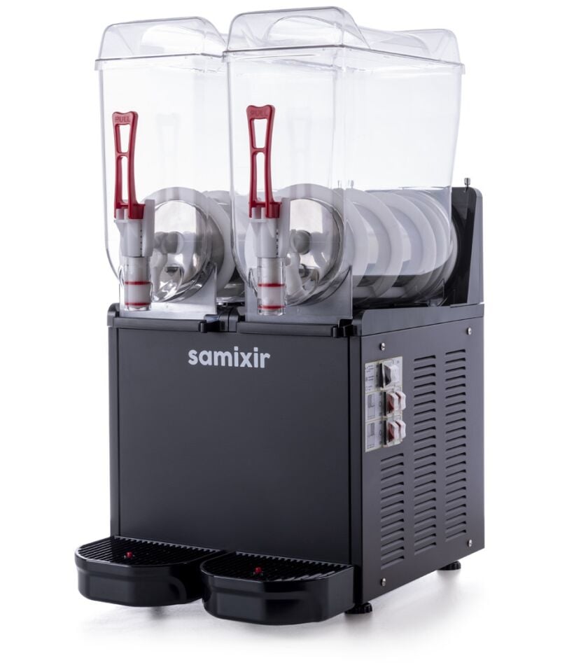 Twin 24 Litre Çift Hazneli Slush Makinesi Frozen İçecek Makinesi