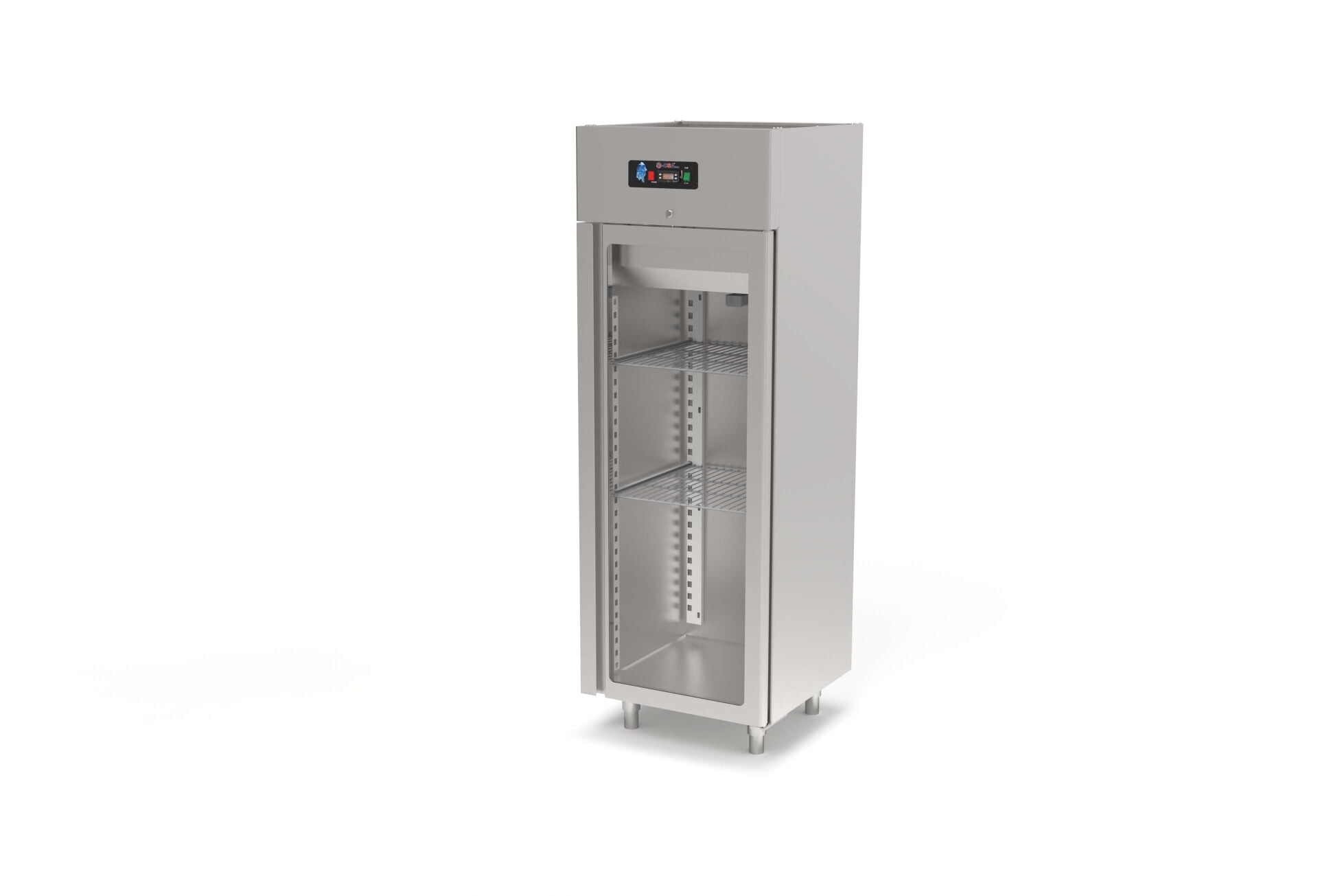 Tek Kapılı Camlı Dikey Derin Dondurucu 600 Litre (-10/-22°C)